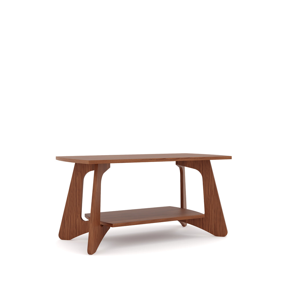 Ane Coffee Table - Walnut Finish Centre Table - additional angle 2