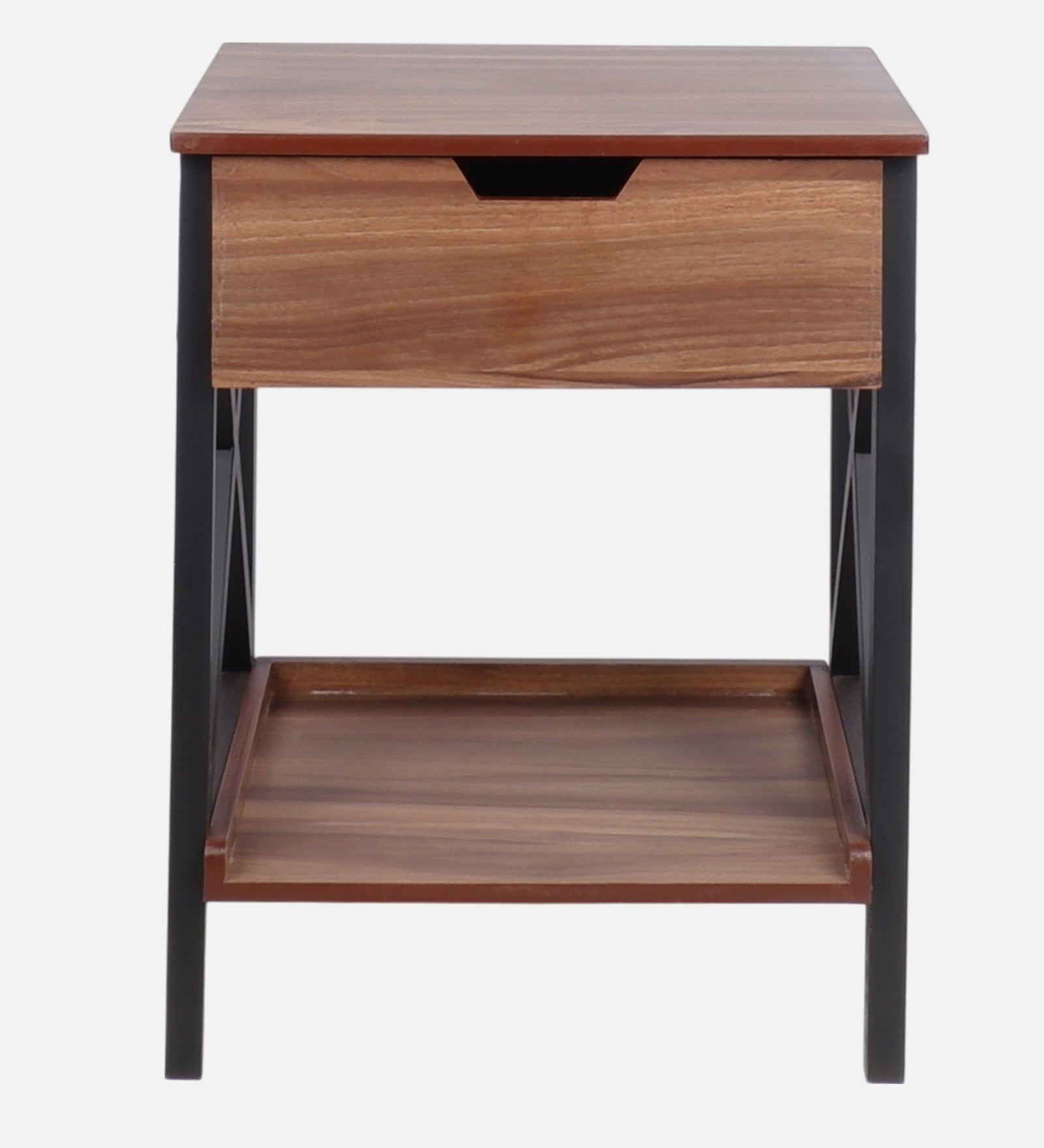 Lucus Bedside Table | Asian Walnut Finish Nightstand