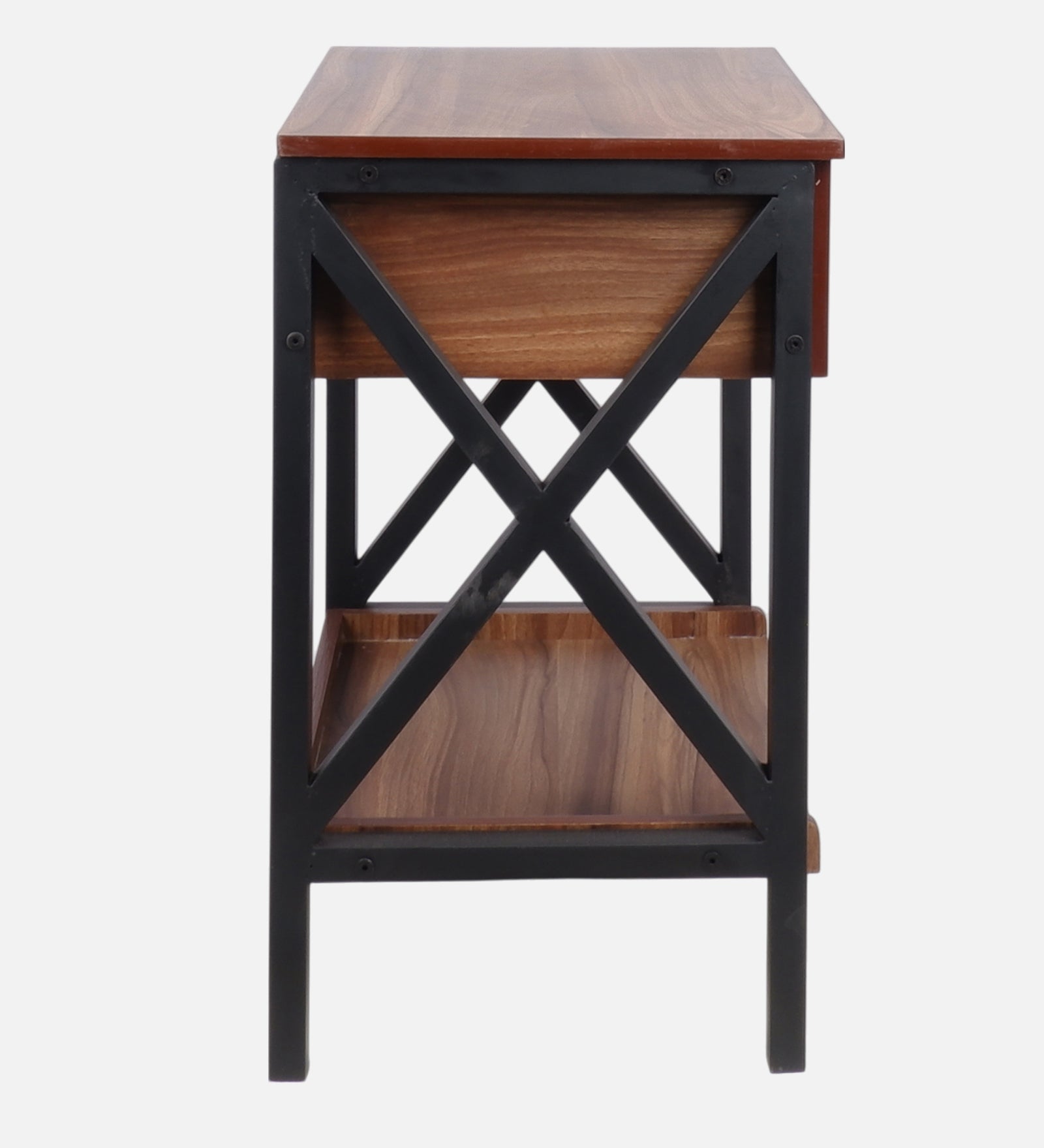 Lucus Bedside Table | Asian Walnut Finish Nightstand