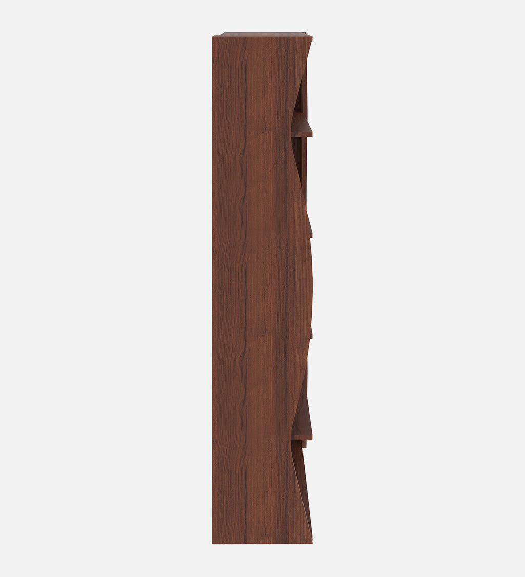 Lilac Bookshelf - Walnut Finish, Cross-Ventilated - additional angle 4