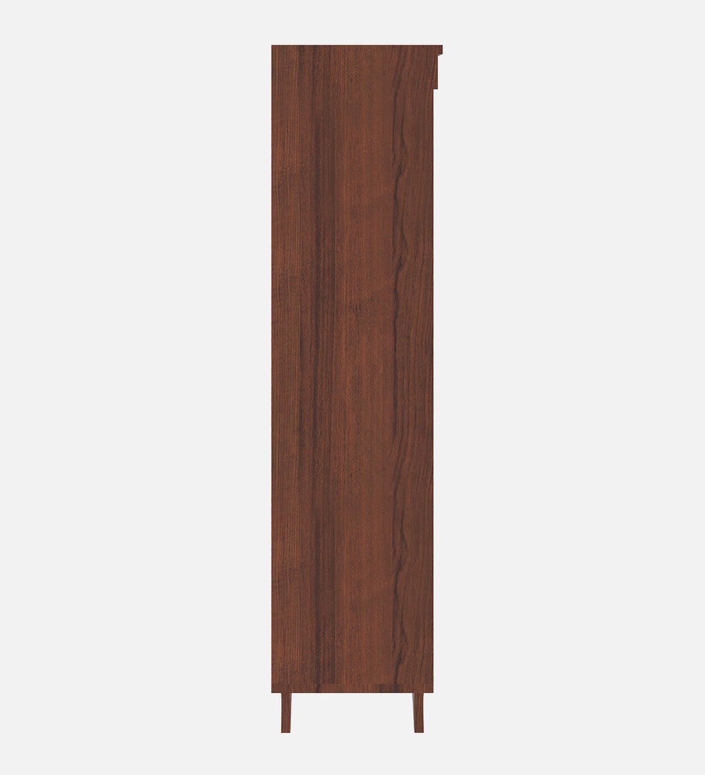 Amber Ottoman - Walnut Finish with Washable Cover - additional angle 4