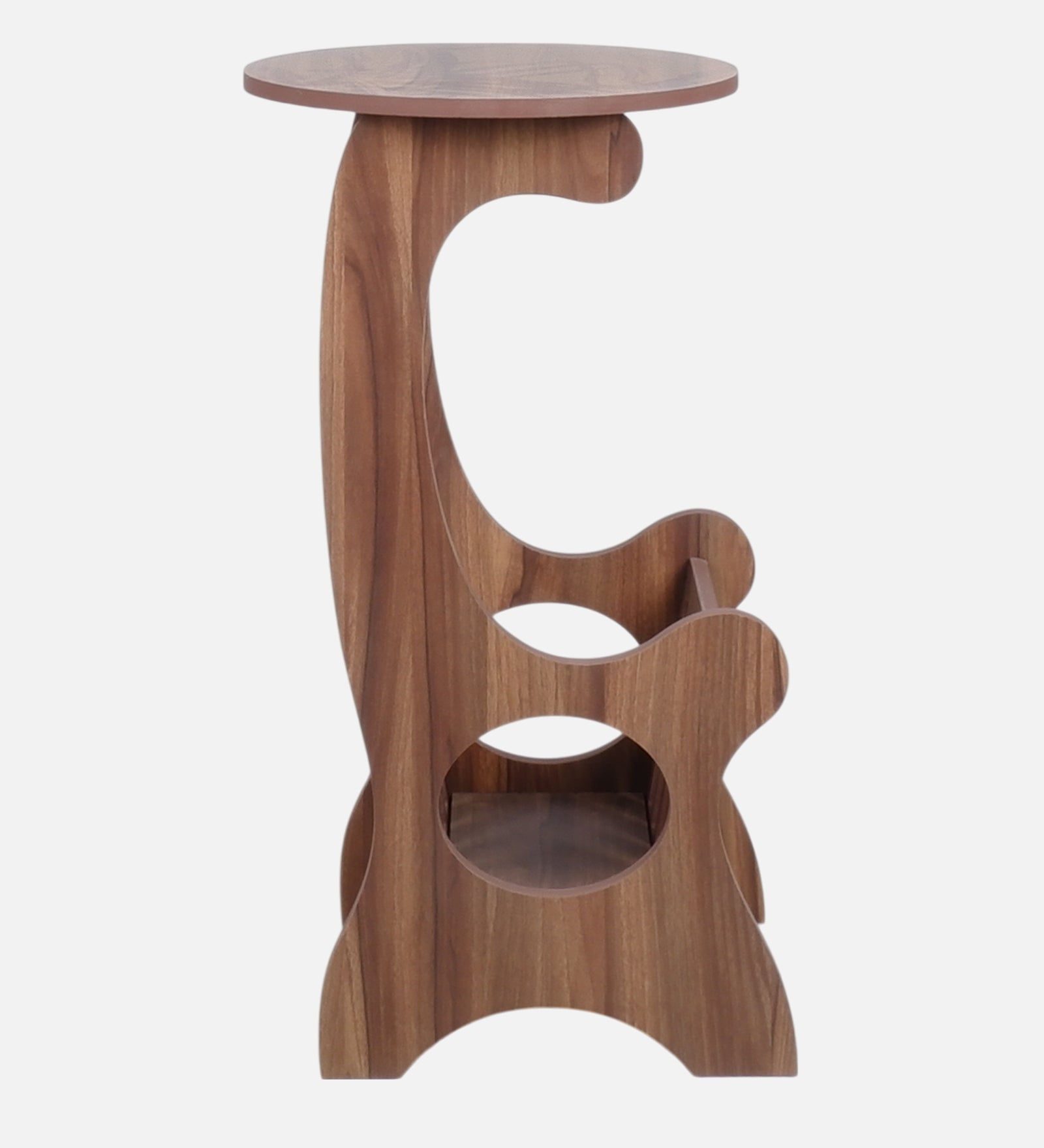 Amalia End Table Asian Walnut Finish - additional angle 4