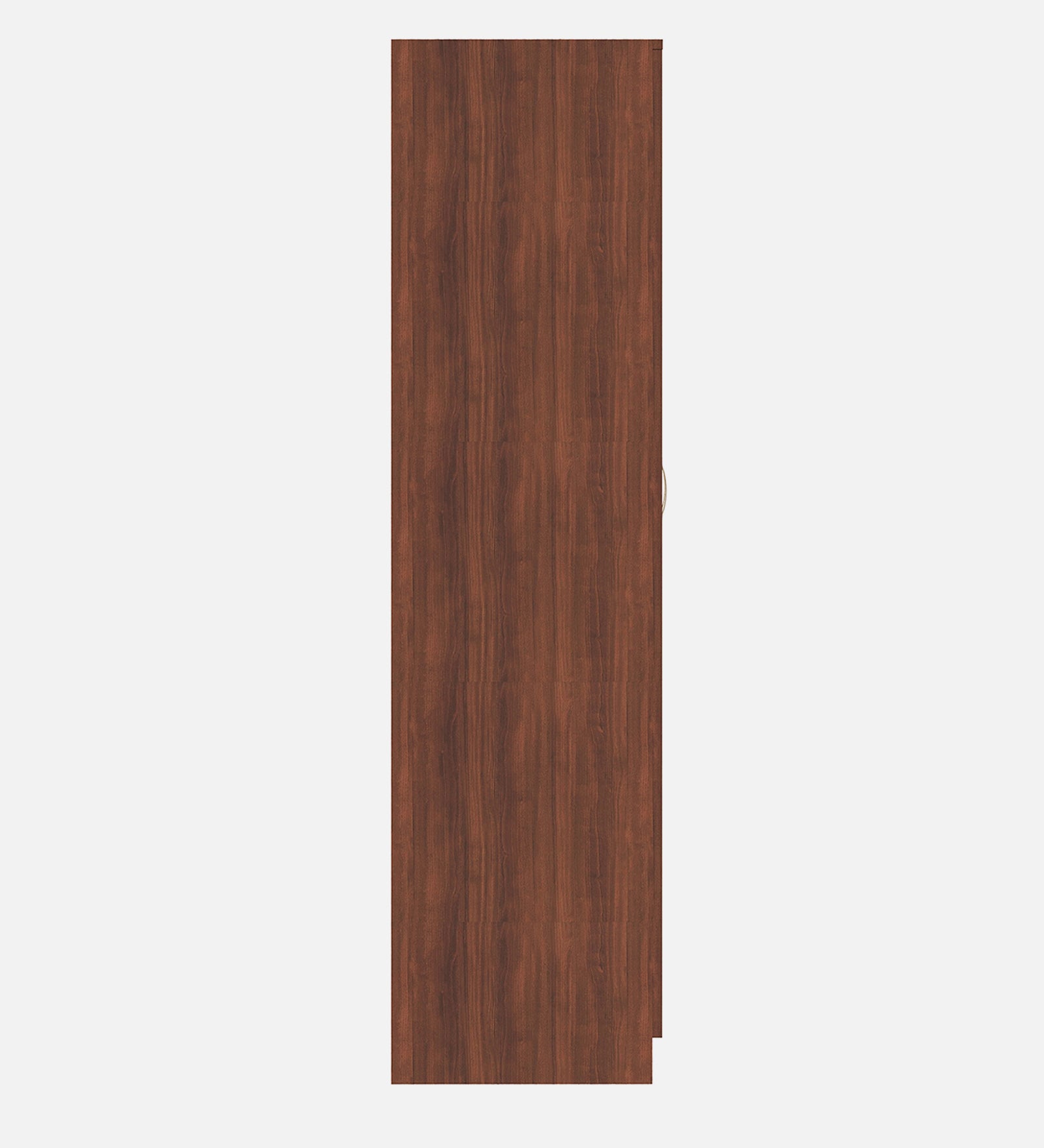 Ozone 2 Door Wardrobe - Walnut & Natural Wood Finish - additional angle 3