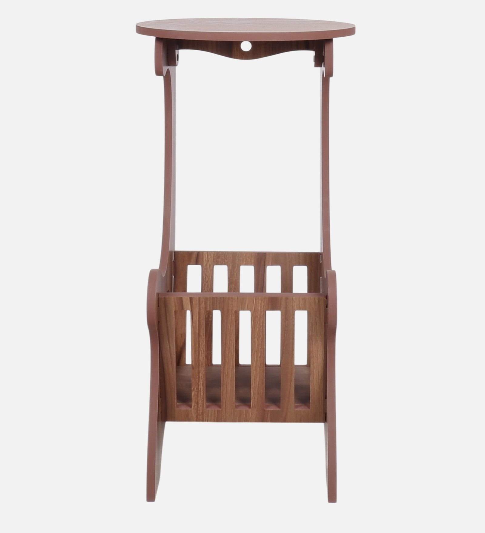 Amalia End Table Asian Walnut Finish - additional angle 6