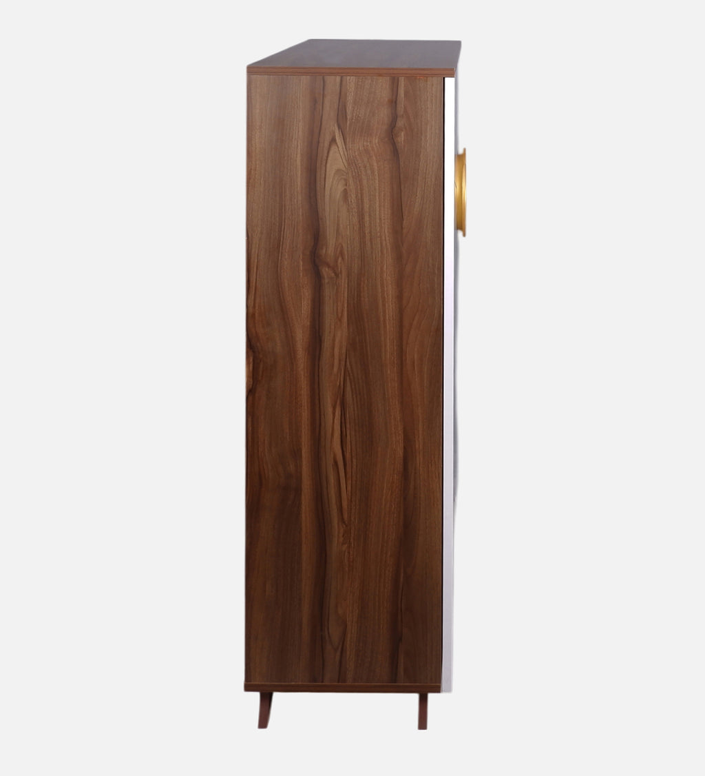 Astra 24-Pairs 2 Door Shoe Cabinet | White Finish
