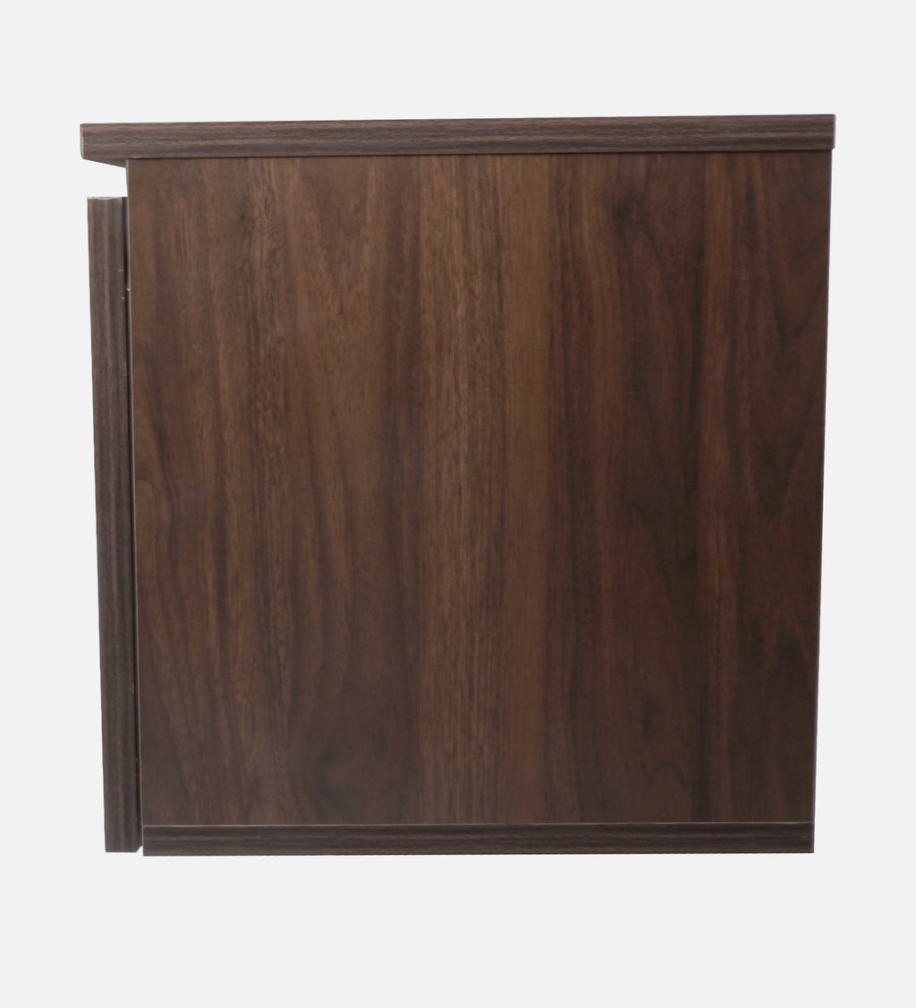 RayTrees Curved Panel TV Unit | Wood Finish
