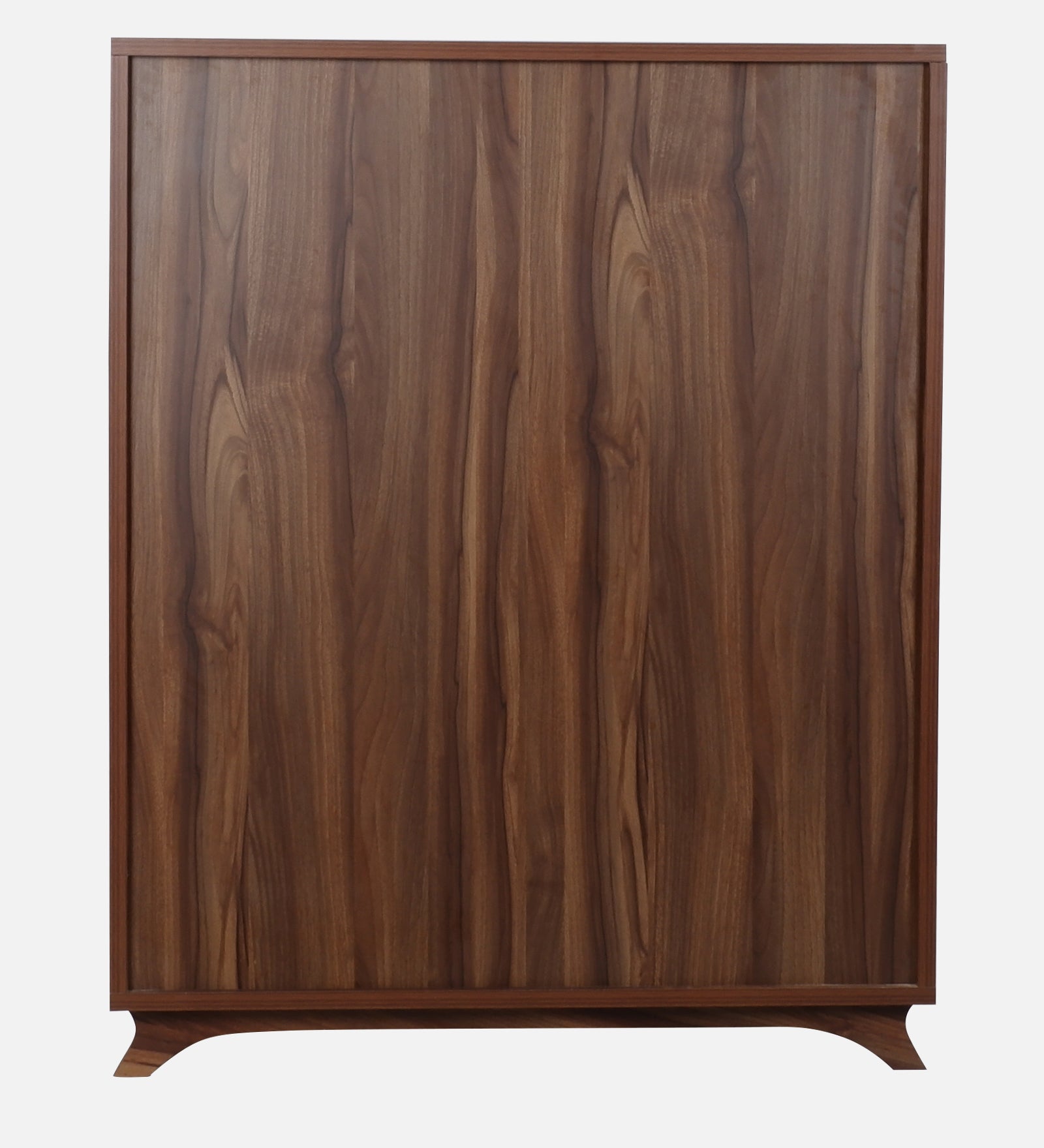 Aster 16-Pairs 2 Door Shoe Cabinet with Drawer | Walnut Finish