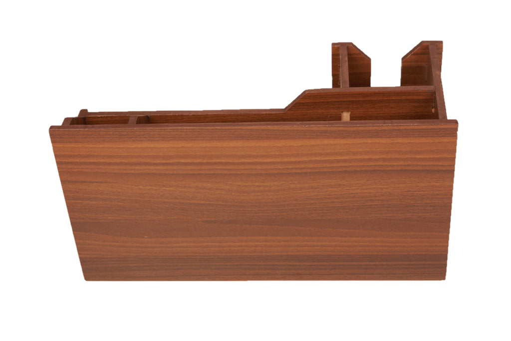 Kitchen Organizer - Walnut Finish, 3-Shelf - additional angle 3